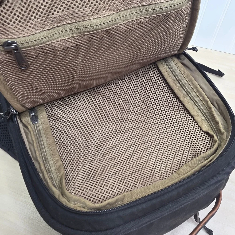 Fjallraven Raven 28L Backpack Black G-1000 Heavy Duty Laptop Bag Mens